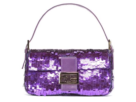 sequin fendi baguette vintage